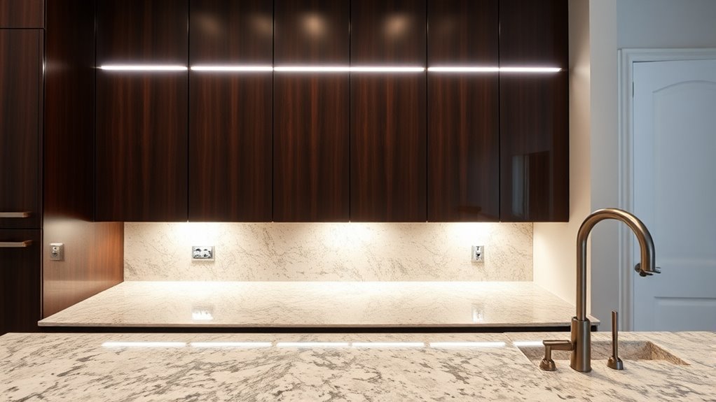 top led kitchen light kits