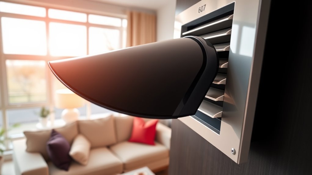 top magnetic vent deflectors