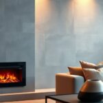top slim electric fireplace heaters
