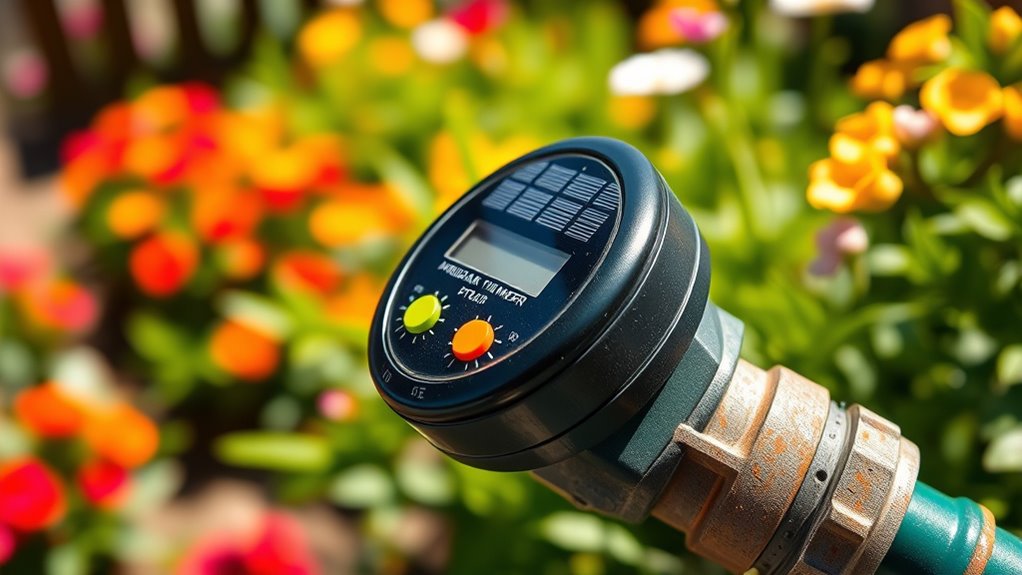 top solar garden water timers