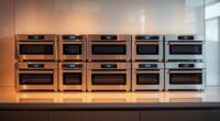 top stainless steel convection ovens