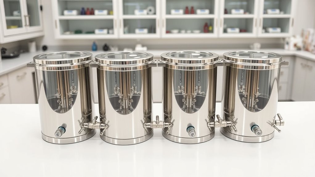 top stainless steel hydrolysis cells