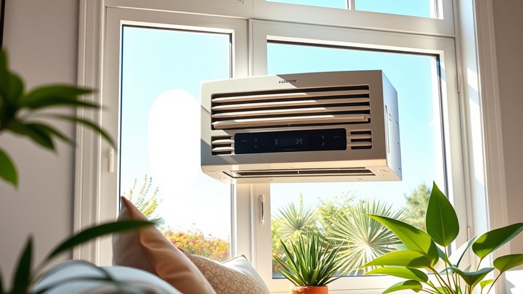 top window heat pump acs