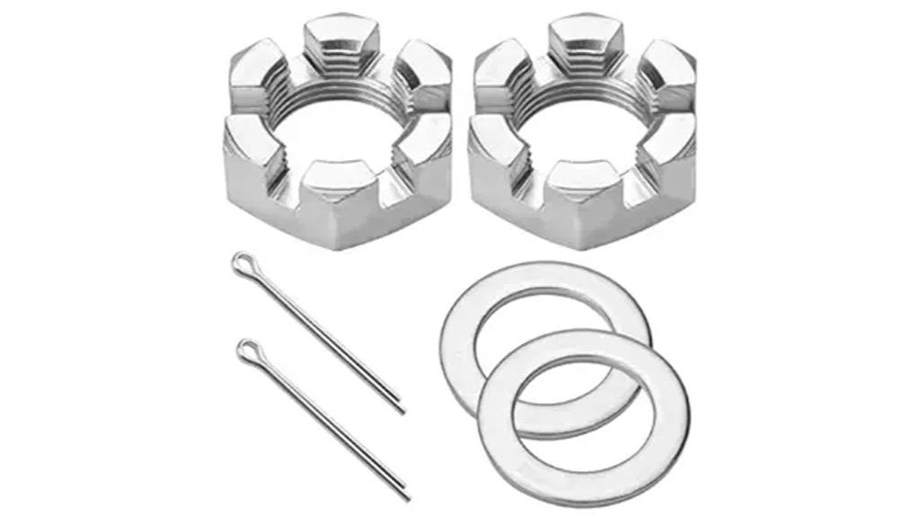 trailer axle nut kit