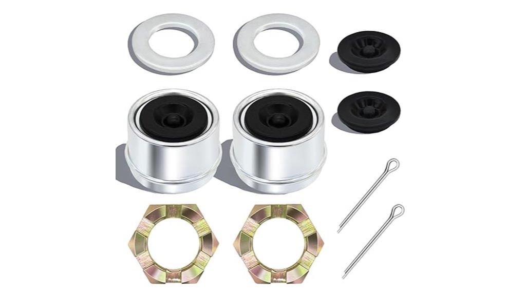 trailer axle nut kit