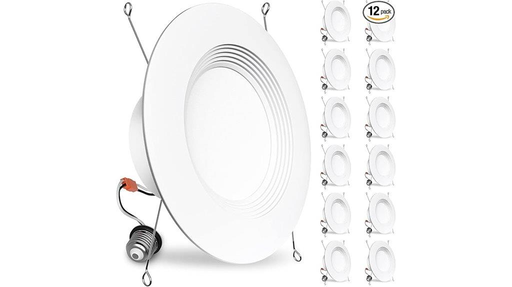 twelve 5 6 inch leds