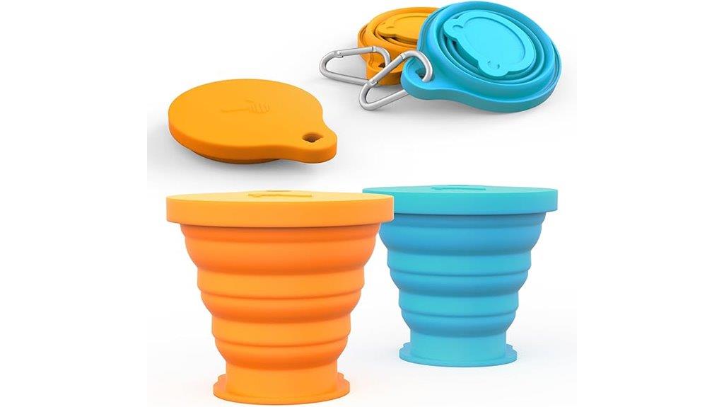two pack collapsible cups