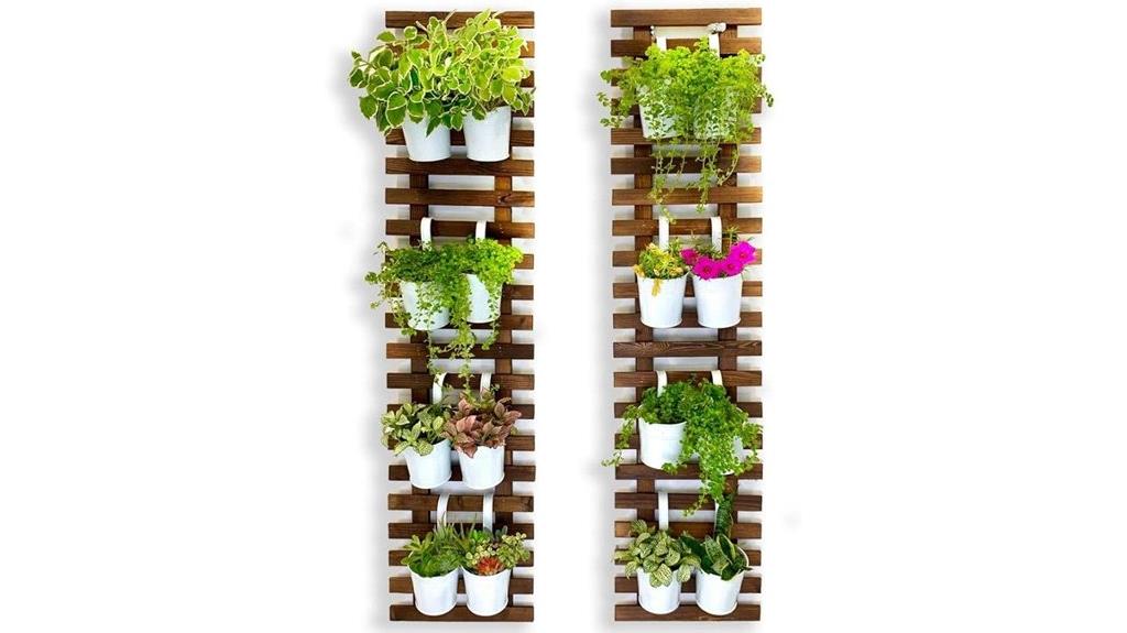two pack indoor outdoor planters