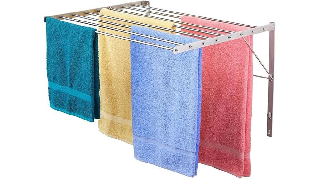 wall mounted drying rack
