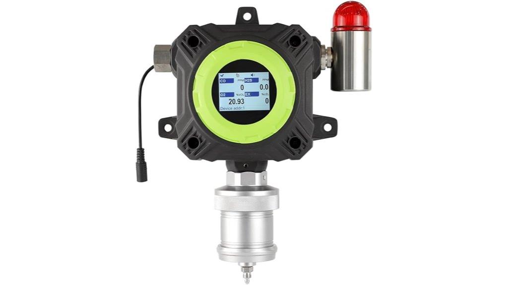 wall mounted gas leak detector