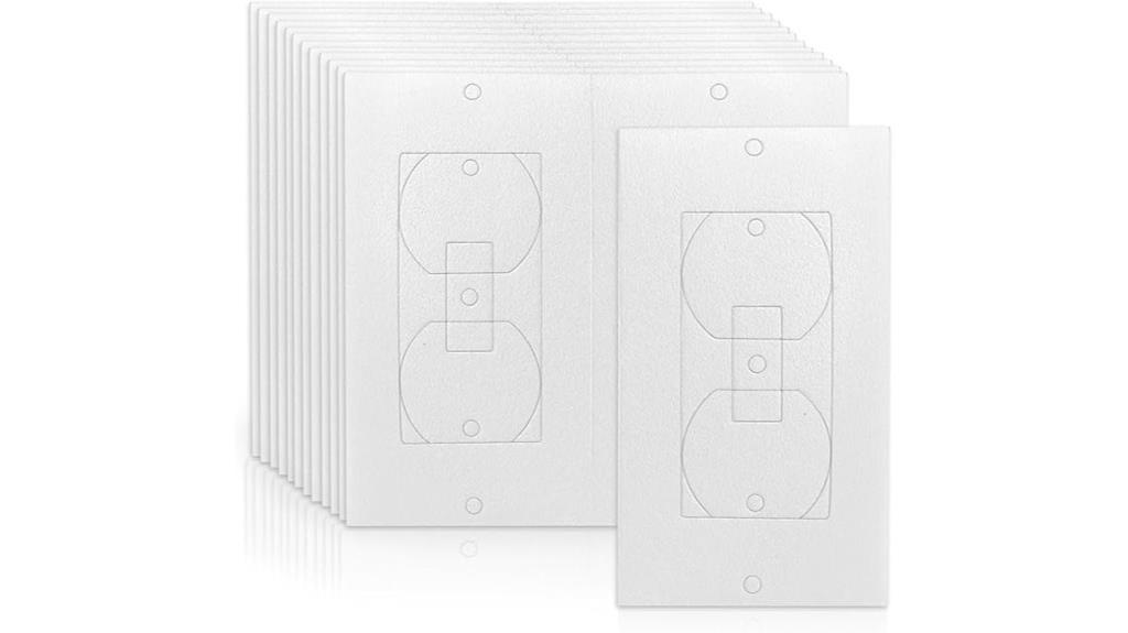 wall outlet foam gasket
