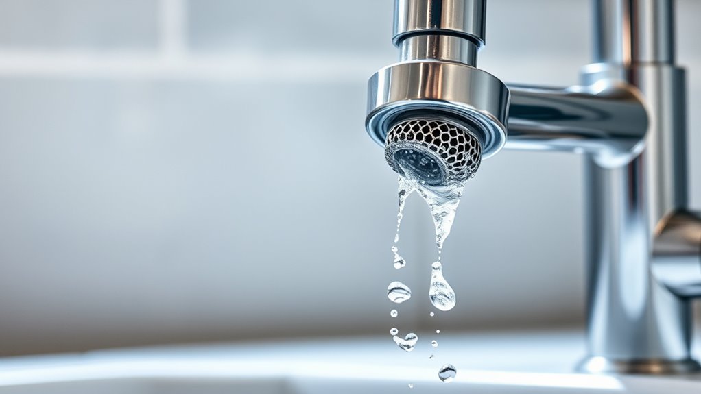 water efficient faucet aerators