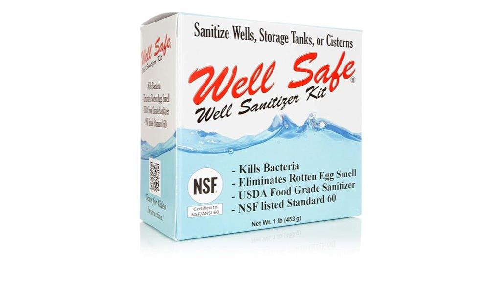 water purification sanitizer kit