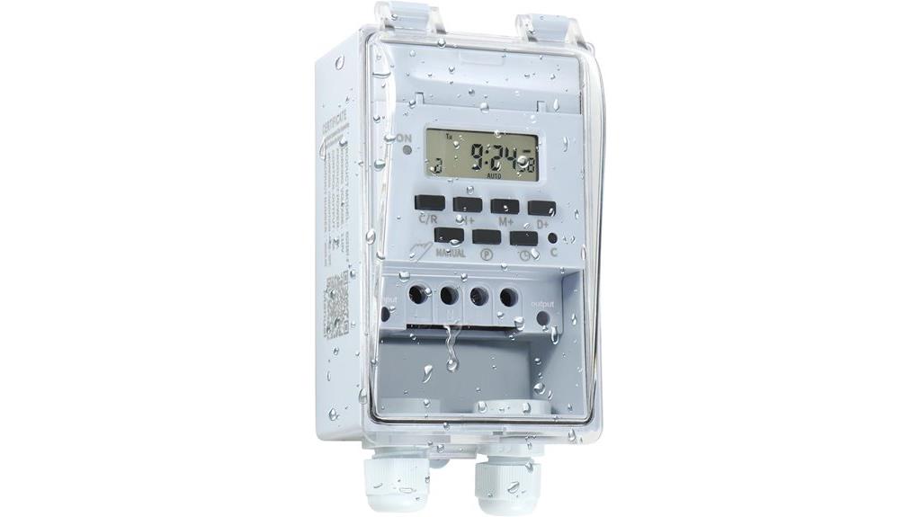 waterproof timer switch
