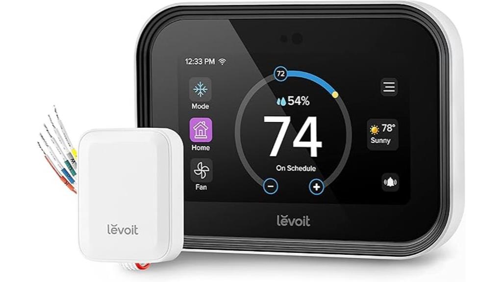 wifi alexa touchscreen thermostat