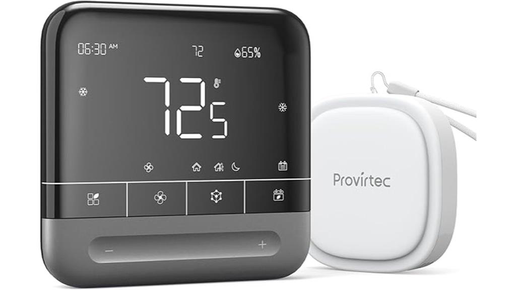 wifi touchscreen programmable thermostat