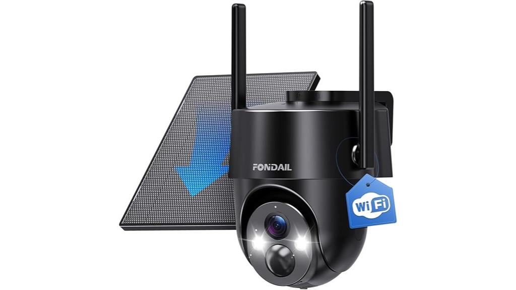wireless 2k solar camera