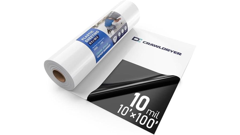 10 mil crawl space barrier