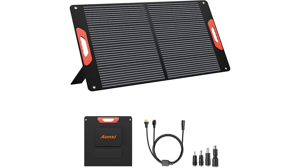 120w portable solar panel