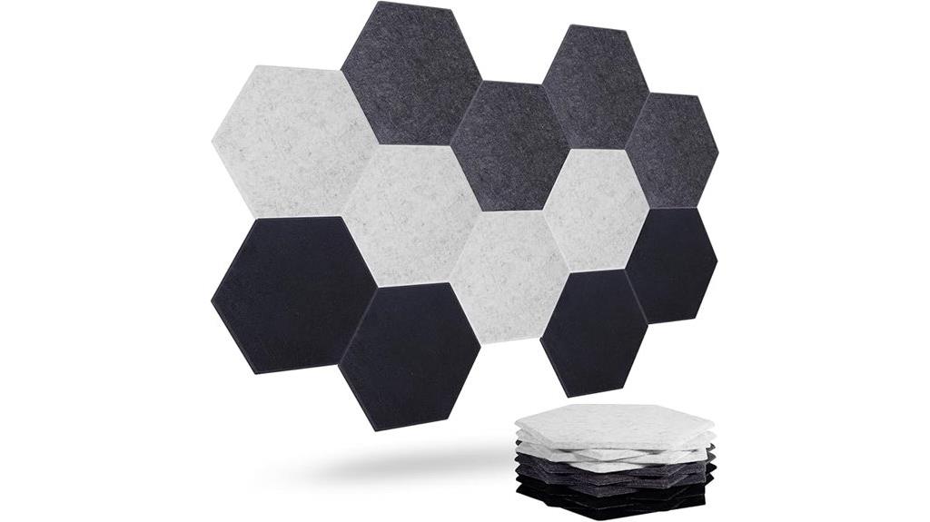 12 pack sound absorbing panels