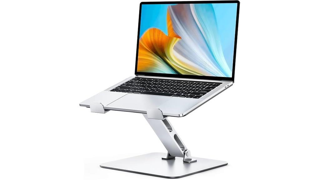 adjustable ergonomic laptop stand