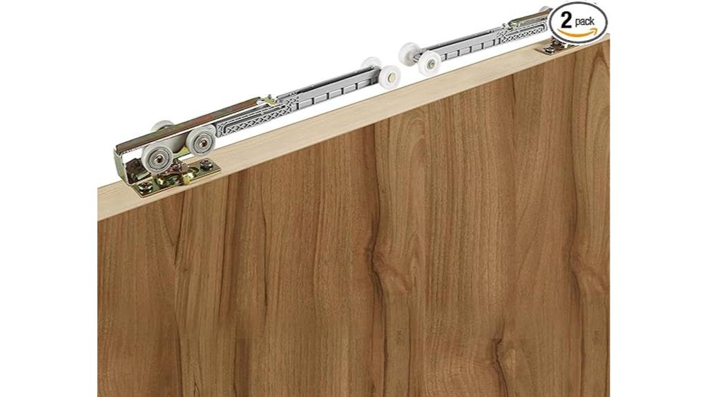 bi directional pocket door hangers