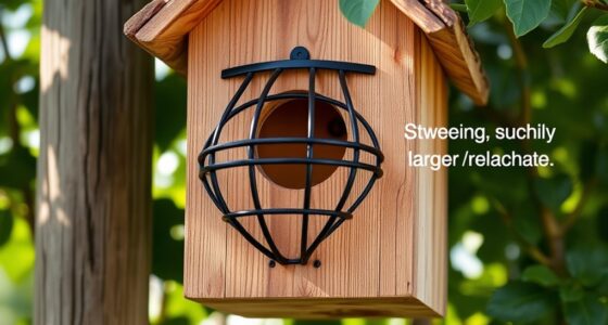 bird house predator protection
