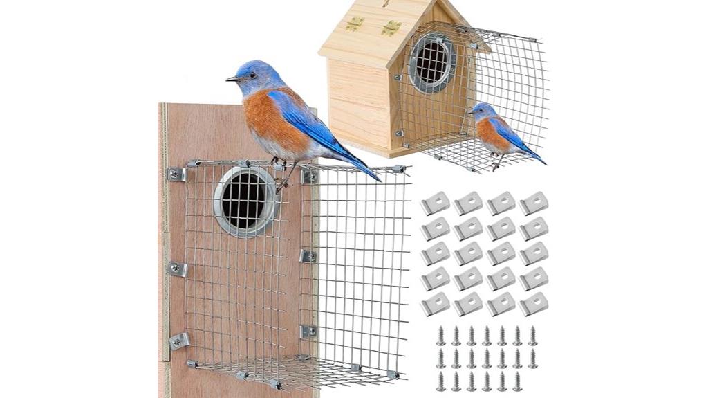 bluebird house predator guards