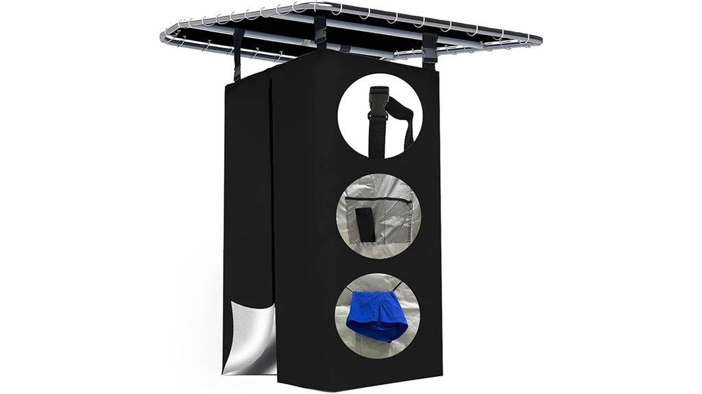 boat privacy curtain tent