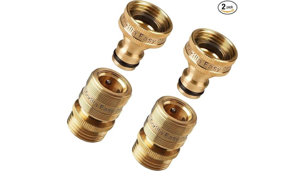 brass inch hose fittings