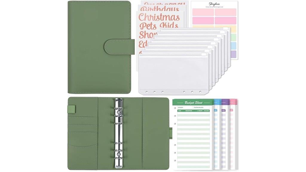 budget organizer with envelopes
