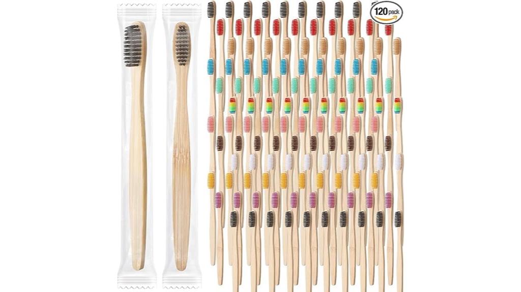 bulk bamboo toothbrush pack