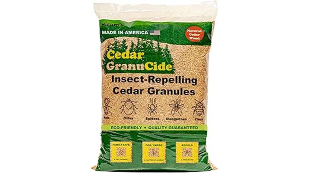 cedar granules for gardens