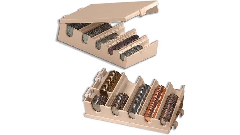 coin holder storage box