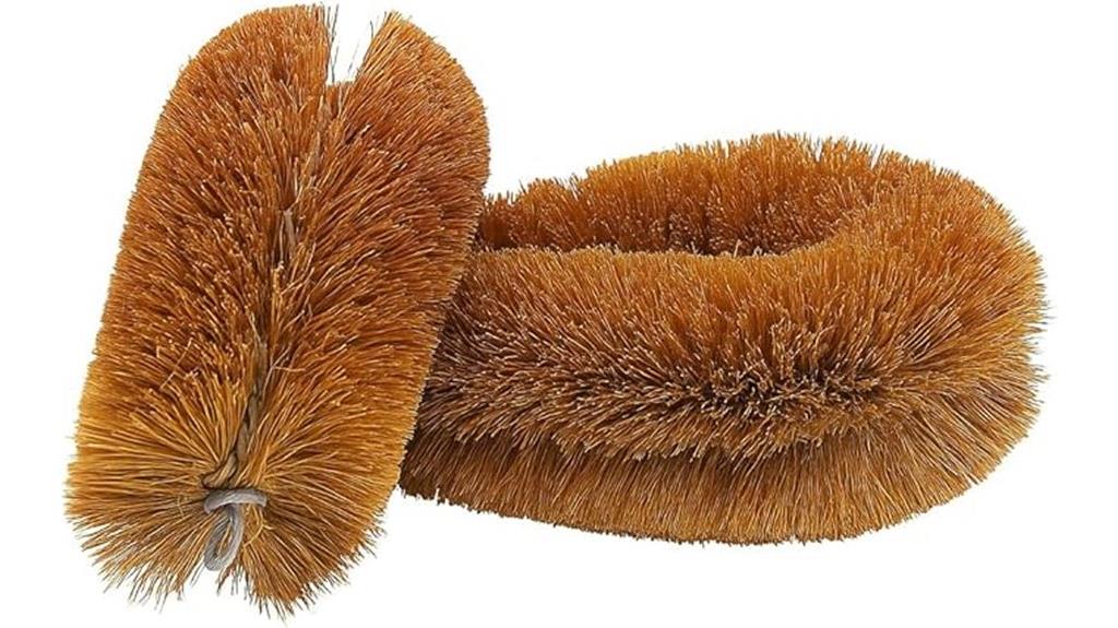 coir vegetable scrub brushes