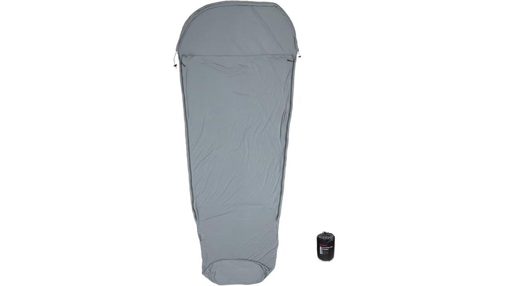 cold weather sleeping bag liner