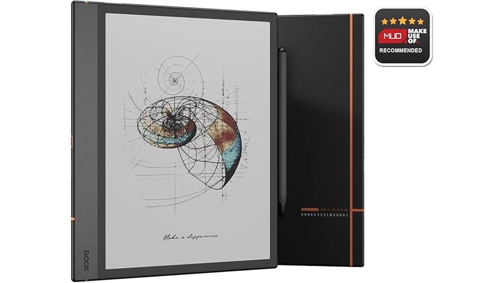 color e ink notebook