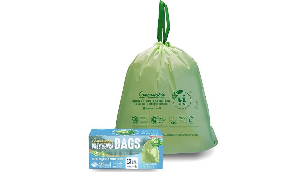 compostable 13 gallon bags