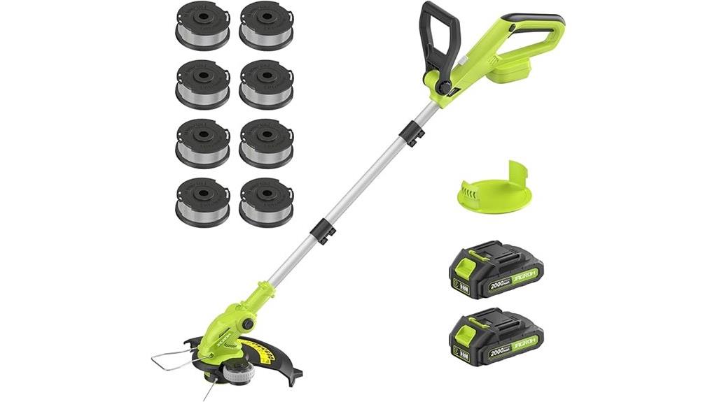 cordless string trimmer kit