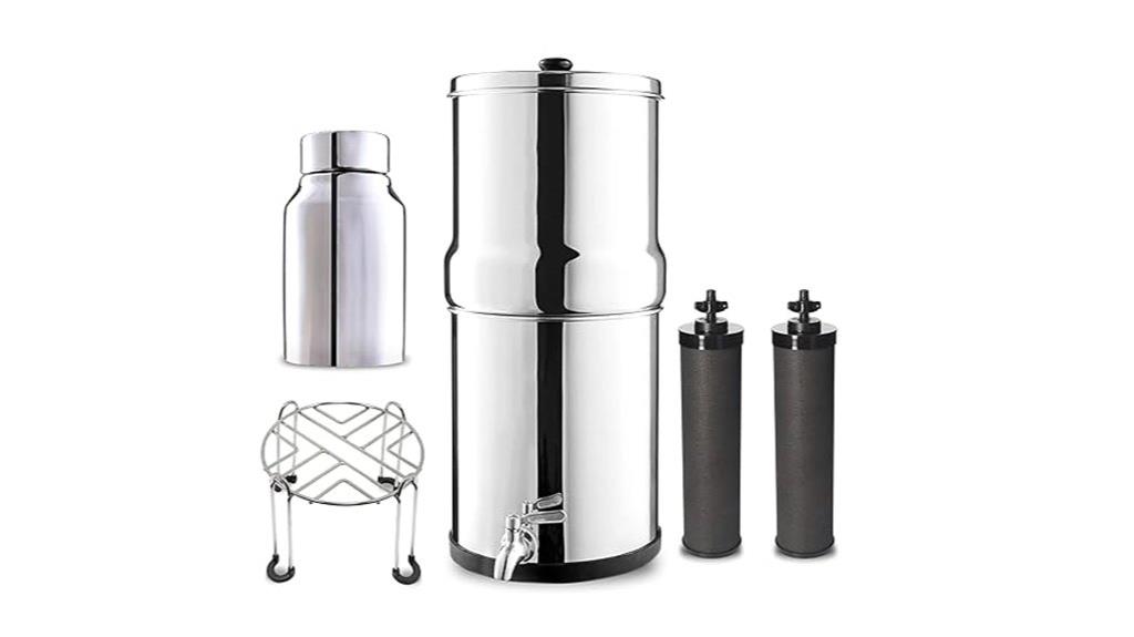 denali stainless gravity filter