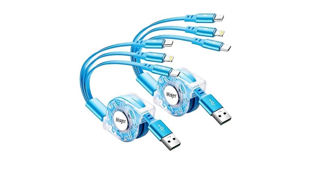 dual pack 4ft fast chargers