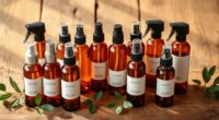 eco friendly amber glass bottles