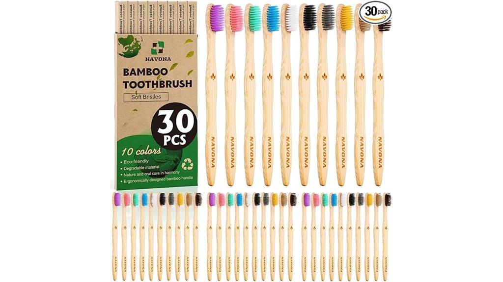 eco friendly bamboo toothbrushes