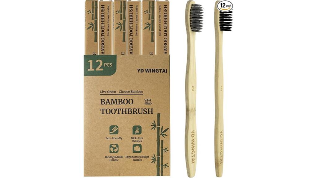 eco friendly bamboo toothbrushes