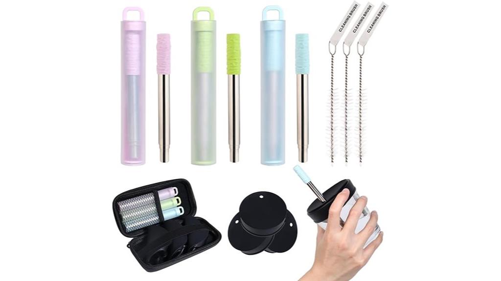eco friendly stainless steel straws