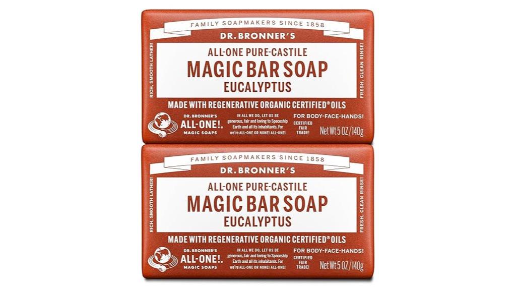 eucalyptus castile soap bars