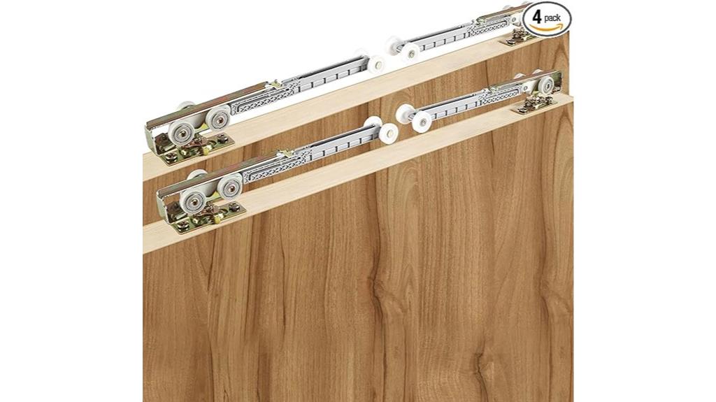 four hangers soft close