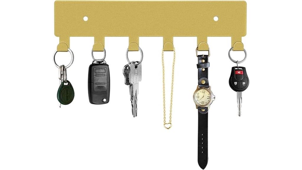 gold adhesive wall hooks