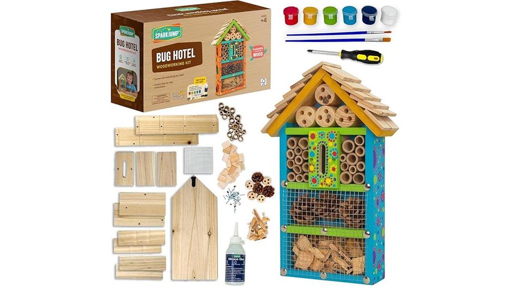 kids diy insect hotel