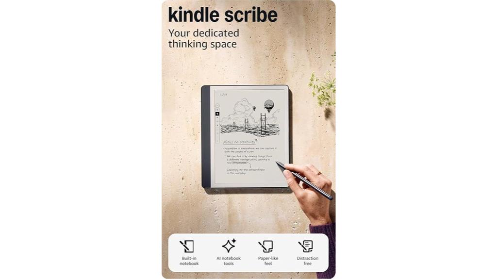 kindle scribe notetaking ai